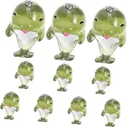 [KALLORY] Dolphin Resin Jewelry Charms Diy Pendants Metal Decorative Charms for Necklace and Bracelet