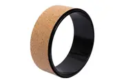 Yoga Pilates Wheel Cork Circle Prop Back Chest Hips Abdomen Stretch Roller