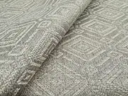 Schumacher Artisanal Geometric Weave Fabric- Anderson / Moonstone 7.75 yds 71130