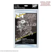 Ultra Pro SILVER Size RESEALABLE Comic Bags - Packet of 100