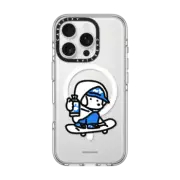 iPhone 16 Pro Clear Case MagSafe Compatible mini JOHN (Graffiti)