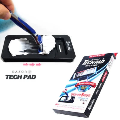 Razor Tech pad Razor Blade Sharpener Save $ on Blades Razor Blade Cleaner