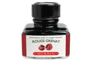 J Herbin: Fountain Pen Ink - Rouge Grenat (30ml)