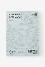 [Typo] Typo - Van Gogh A4 Stitch Bound Sketchbook - Lcn van gogh flowers SOLID LCN VAN GOGH FLOWERS