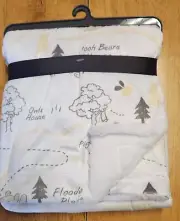 NEW Lambs & Ivy WINNIE the POOH 100 ACRE WOODS Velour Plush Baby BLANKET