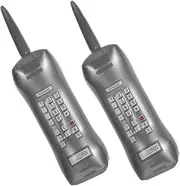 EPIGEIST Vintage Cellphone Ornament 2pcs Inflatable Retro Phone Toys for Party Decorative Old Phone Prop