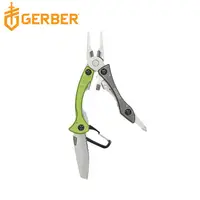 在飛比找PChome24h購物優惠-Gerber Crucial Tool 多功能輕量工具鉗-綠