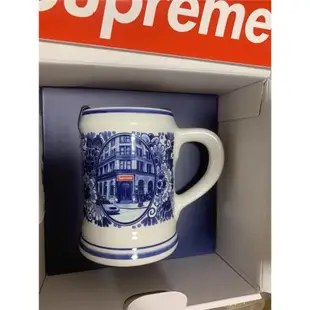 supreme 21SS Royal Delft 190 Bowery Mug青花瓷馬克杯陶瓷水杯