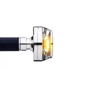 motogadget Handlebar end indicators mo.Blaze DISC, right, polished, silver