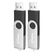 USB 2.0 Flash Drive 64GB Thumb Drives Memory Stick Jump Drive Zip Drive 2Pack...