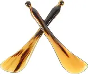 2Pcs Acupressure Massaging Pens with Natural Guasha Boards Beauty Scraping Plate for Skin Nourishment Relief and Hydration for Self Care and Gifting