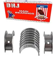 DNJ MB151A Main Bearings for 1995-2010 / Chrysler, Dodge, Jeep, Plymouth/Breeze, Caravan, Cirrus, Grand Caravan, Grand Voyager, Liberty, Neon, PT Cruiser, Sebring, Stratus, Voyager, Wrangler / 2.4L