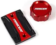 Compatible With TRACER 900 7 700 GT 7gt 900gt 700gt 7/gt TRACER MT09 MT07 Front Rear Cylinder Cover Guard Brake Fluid Reservoir Cap(Caps-Red)