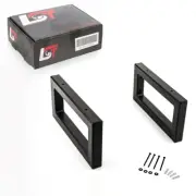 2x Wall Bracket Shelf Bracket Attachment Sink Black 300 MM Wall Mounting