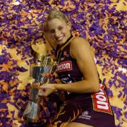 Queensland firebirds NETBALL TEAM POSTER,BARGAIN Australia