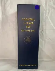 Cocktail Shaker Set Bartender Kit, Drink Mixer Bar Set, Copper/Rose Color