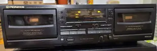 1996年 先鋒牌音響～ 擴大機 VSX-605S ～ 雙卡錄音帶 CT-W205R ～ 25片CD座 PD-F606 。不分售～如相片可過電~運作功能不詳