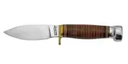 Marble's 80402 Sports Fixed Knife w/Leather sheath Made in USA