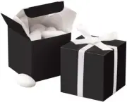 Black Square Favor Boxes Value Pack - 100 ct.