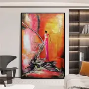 Mintura Hand Painted Abstract Oil Paintings On Canvas Modern Wall Art Room Decor