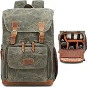 Professional Camera Backpack - Waterproof, Durable, Anti-Vibration, Reduce Pressure, Breathable Camera Case for Canon/Nikon/Sony