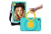 Handle Shockproof EVA Tablet Case for Samsung Galaxy Tab A7 10.4 inch 2020/2022 with Shoulder Strap-Glacial