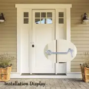 2.5" Cabin Hooks Eye Latch Privacy Hook w Screws for Window Slide Barn Door 4pcs