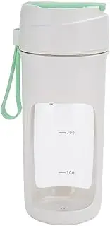 [Krujecnt] Portable Juicer - Personal Rechargeable Fruit Blender | Electric Household Fruit Mixer with Leakproof-Lid, USB Rechargeable Fruit Mixing Machine for Home