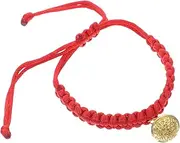 INOOMP Hand Woven Red Rope Pet Collar with Adjustable Breakaway Design for Cats Kittens and Small Neck Durable and Comfortable