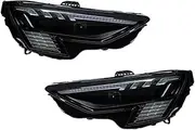 Auto Headlights Compatible For Audi A3 S3 RS3 2021-2024 LED Car Front Lamps Assembly Upgrade Projector Lens Tool Accessories