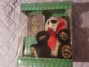 Christopher Radko Panda Steiff 2007 XMAS Stuffed Bear w/ RADKO ornament NIB