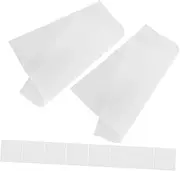 TEHAUX 30pcs Paint Nylon Mesh Filter: 4.72x4.72inch Nylon Woven Net Strainer Sheet - 200 Mesh Net Filter Cloth for Paint - Fine Woven Fabric for Straining