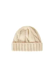 flanged hat S,L,M cream