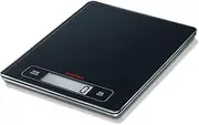 Soehnle 67080 Page Profi Kitchen Scale, Digital Food Scale with Large Weighing Area, acccurate Gram Scale for Measuring up to 15 kg, Electronic weigh Scale with Sensor Touch (Colour: Black)
