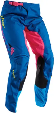 Thor Pulse Facet, textile pants women , color: Black/Pink , size: 5/6