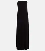 [The Row] The Row Pau strapless cady gown AU 10 black