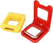 2Pcs Sandwich Cutter Sealer, Uncrustables Sandwich Maker, Homemade Uncrustable Sandwich Cutter and Sealer, Crustless Bread Sandwich Sealer Decruster, for Family DIY Lunch