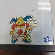 Vintage Pokemon Holographic Sticker Mr Mime New 2.5"