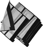 Hohopeti 4pcs Horse Leg Cover Mesh Fly Boots Horse Care Boots Equine Fly Mask Polyester Grey