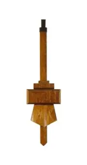 Cuckoo Clock Pendulum hand carved 9.0405.06 NEW