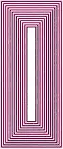 Layered Slimline Dies for Card Making Slimline Rectangular Frame Metal Cutting Dies for DIY Scrapbooking Paper Crafting Handmade Crafts Metal Die Cut Punch Template Mould Arts Supplies Handmade Crafts