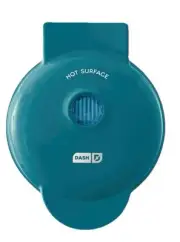 DASH Mini Maker Hamburger Grill with 4" Cooking Surface TEAL Brand New In Box