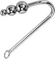 Anal Plug Sex Toys Vibrator Stainless Steel Anal Hook with Anal and Hole Metal Anal Hook Metal Butt Plug Butt Hook Adult Sex Toys For Men