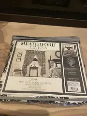 WATERFORD LINENS Lisette Pole Top Drape 2Pc Panel Tieback Lined 55 x 84 NEW