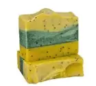 LEMON EUCALYPTUS POPPY SEED SOAP TURKISH SKINCARE 100% NATURAL CLEANSER HANDMADE