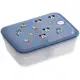 小禮堂 迪士尼 日製 方形微波保鮮盒 抗菌保鮮盒 便當盒 600ml Ag+ (藍 大臉)