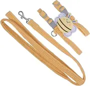 Toddmomy Cat Chest and Rope Dog Harness Harness for Small Cat Pet Accessory for Easy Walking