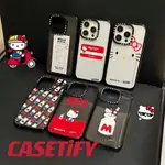 ❀思諾STO❀ CASETIFY聯名款蘋果15HELLO KITTY手機殼14全包IPHONE13防摔12