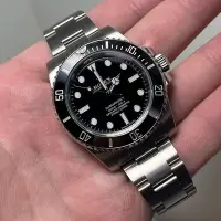 在飛比找Yahoo!奇摩拍賣優惠-ROLEX 114060 submariner 無曆 黑水鬼