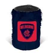 Melbourne Demons AFL Bottle Fluffy Beer Can Bottle Cooler Stubby Holder